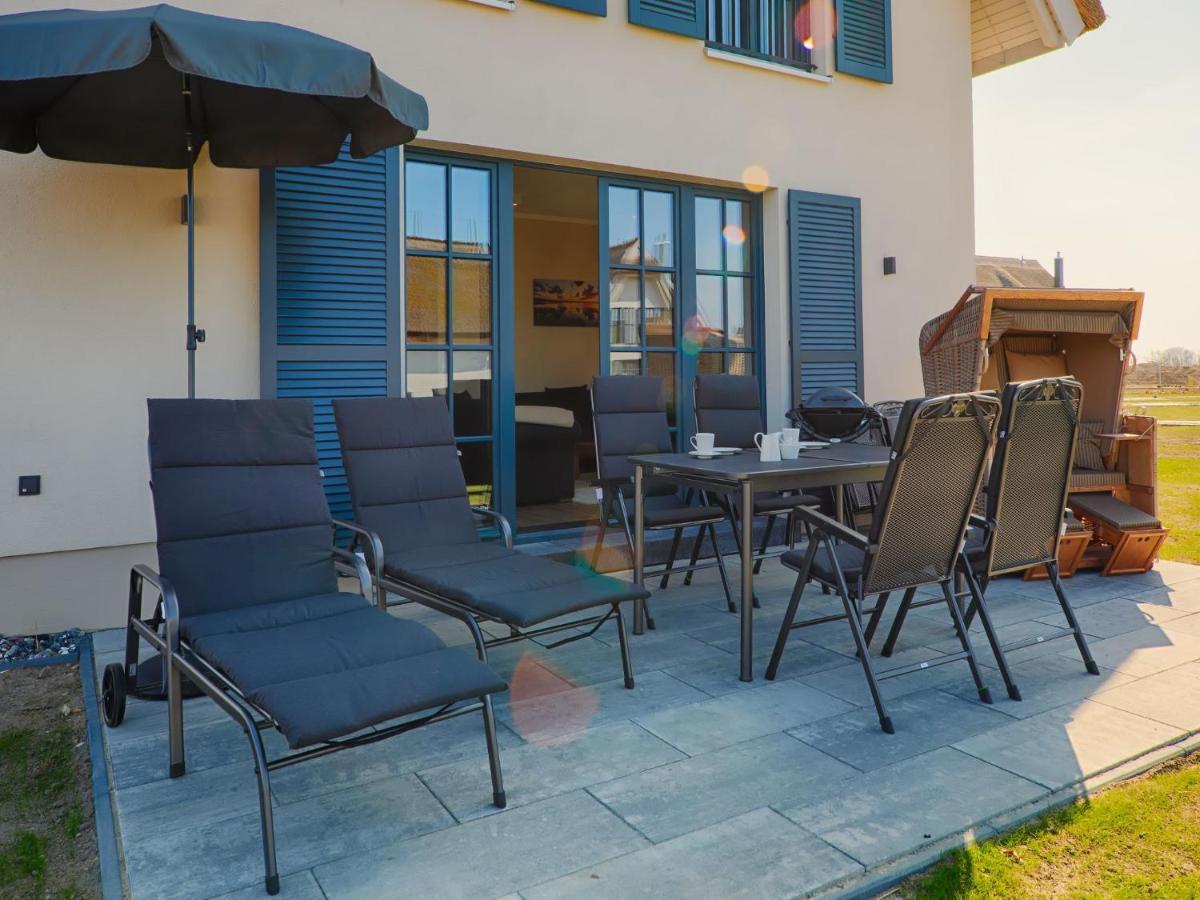 Reetland Am Meer - Luxus Reetdachvilla Mit 3 Schlafzimmern, Sauna Und Kamin F18 Дранске Екстер'єр фото